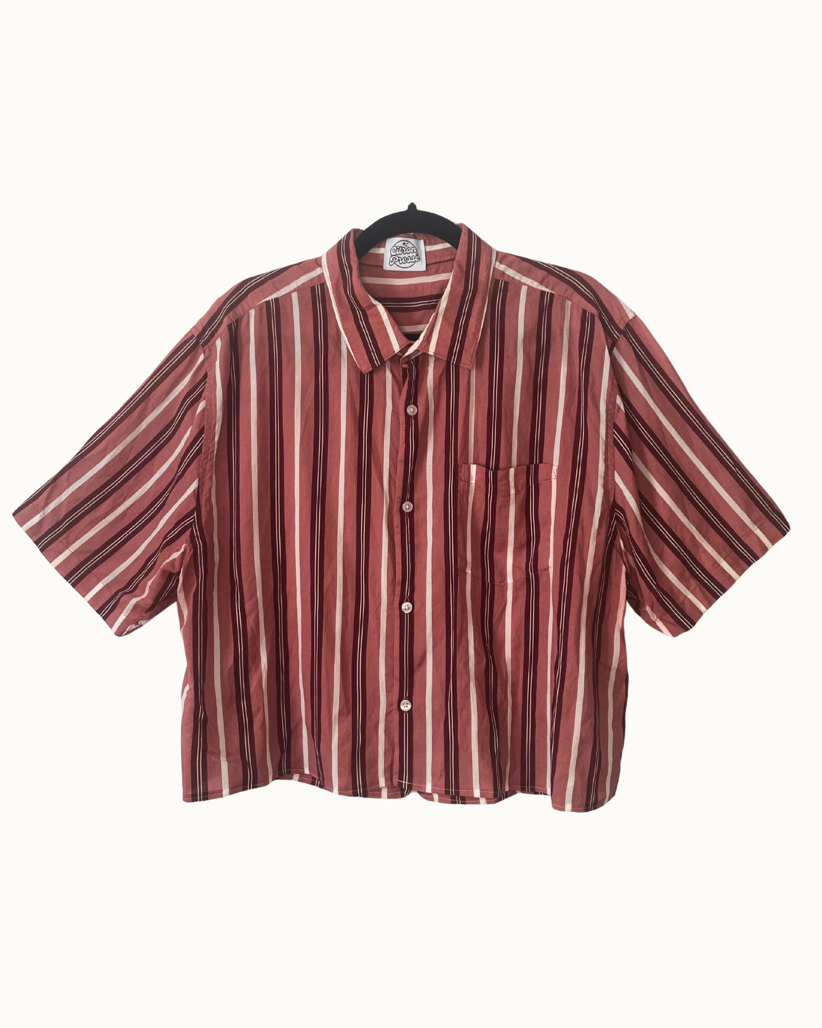 Chemise - Crop ouverte unisexe