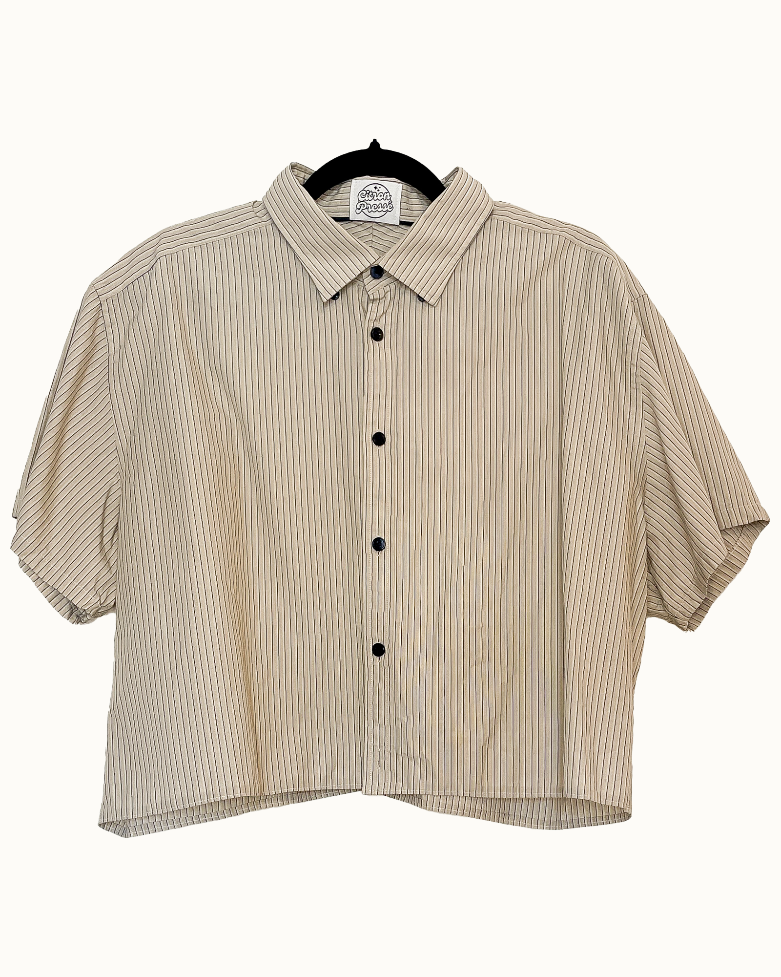 Chemise - Crop ouverte unisexe