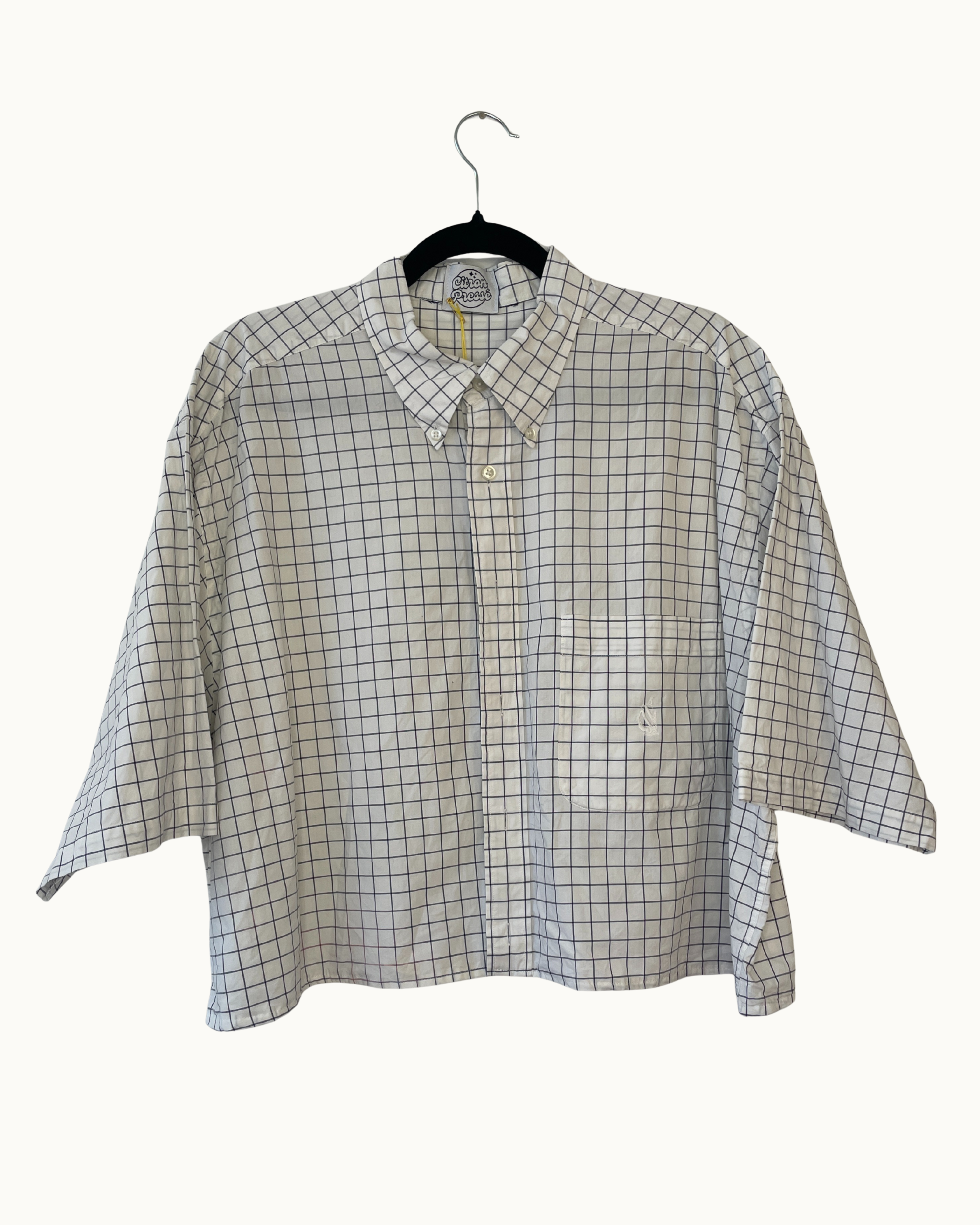 Chemise - Crop ouverte unisexe