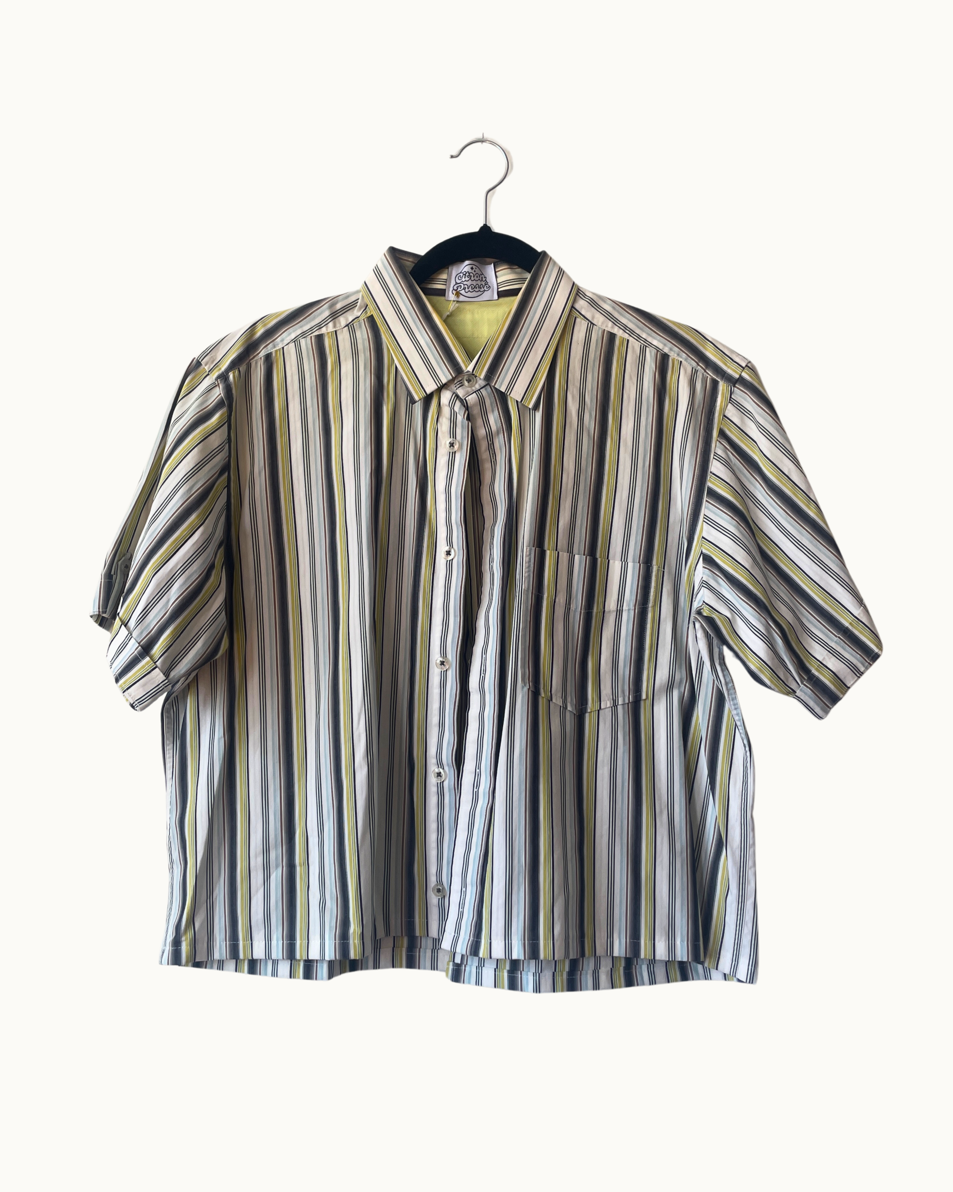 Chemise - Crop ouverte unisexe