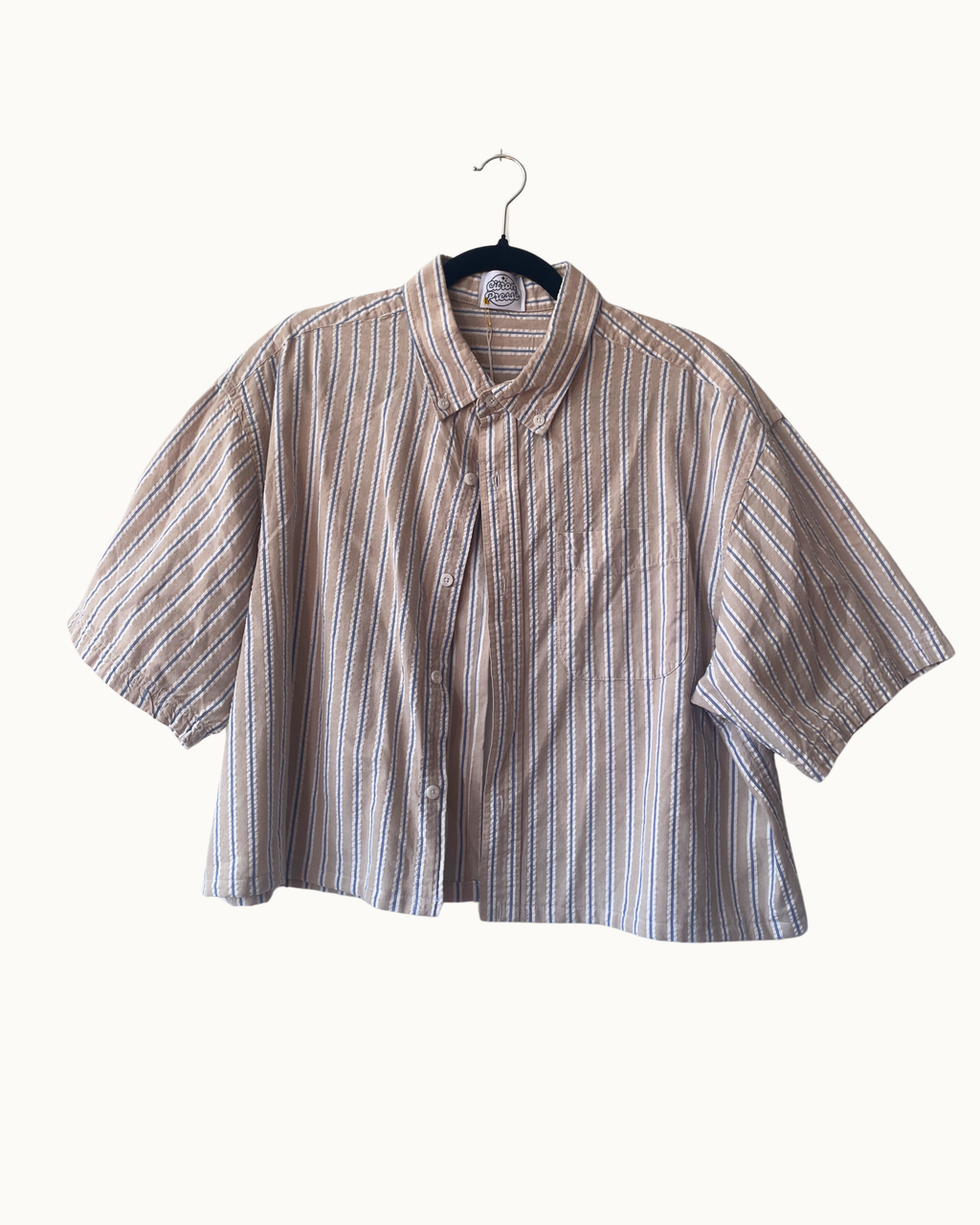 Chemise - Crop ouverte unisexe