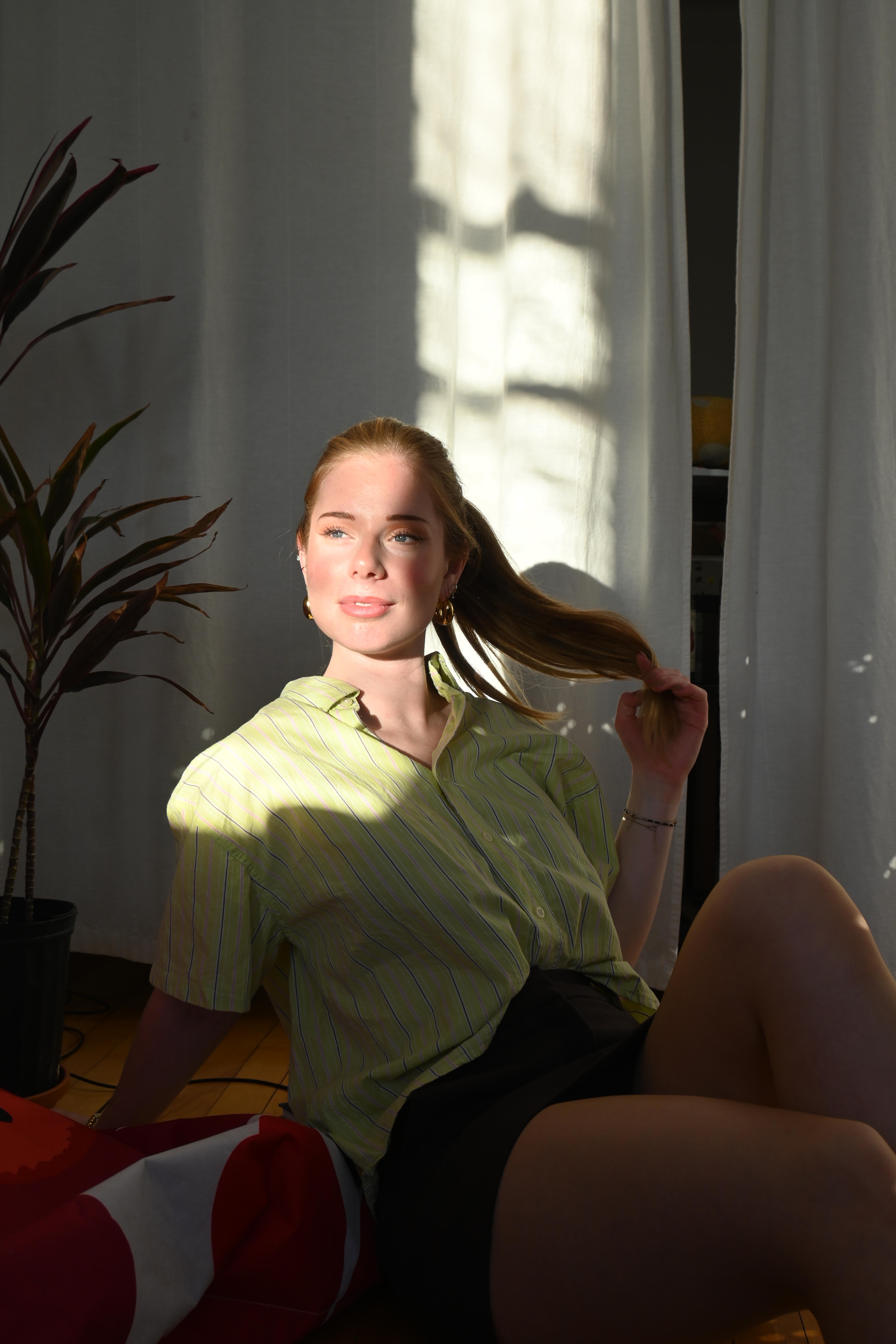 Chemise - Crop ouverte unisexe