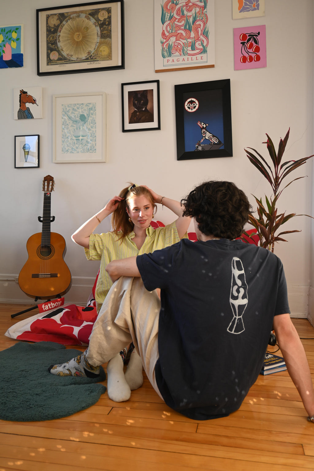 Chandail - Linogravure