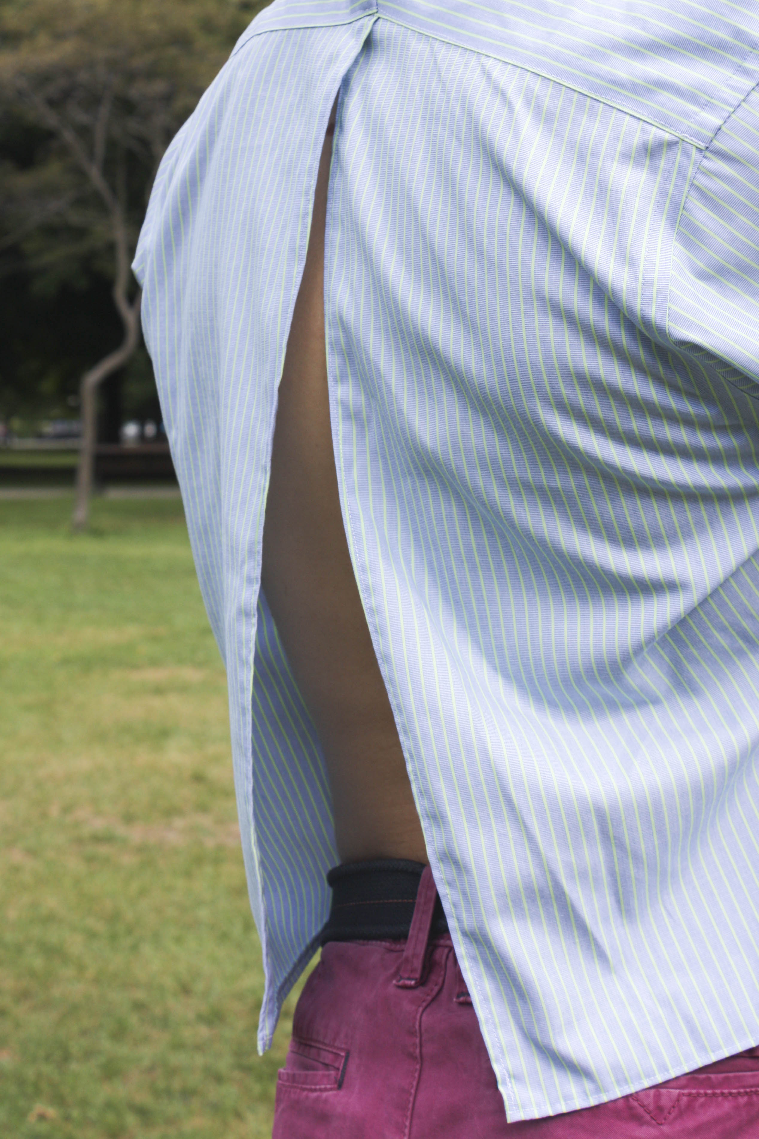 Chemise - Crop ouverte unisexe